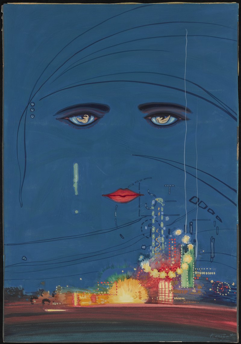 The Great Gatsby 1925 cover without the title or author superimposed The Great Gatsby 1925 cover without the title or author superimposed